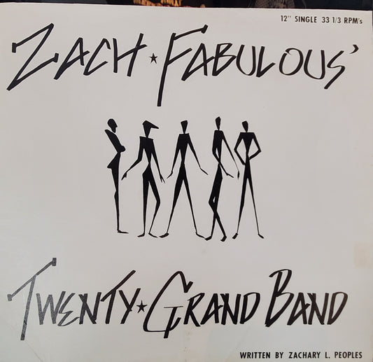 Zach Fabulous' Twenty Grand Band – Love Story 1980's | Pre-Owned Vinyl