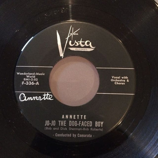 Annette - Jo-Jo The Dog-Faced Boy - 7" Single | Vinyl