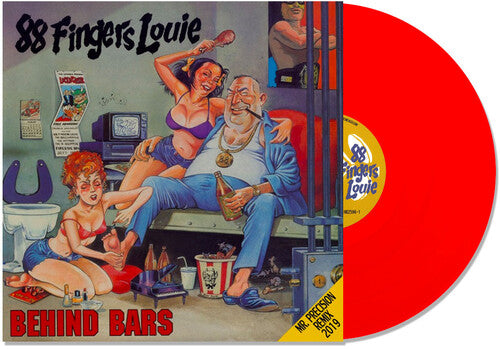 88 Fingers Louie - Behind Bars - Red [Explicit Content] | New Vinyl