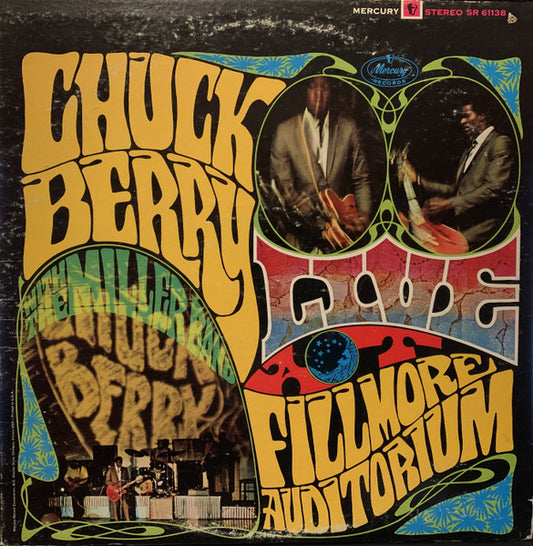 Chuck Berry With The Miller Band - Live At Fillmore Auditorium - San Francisco | Vintage Vinyl