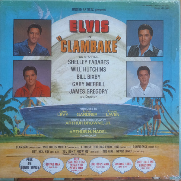 Elvis – Clambake (Original Soundtrack Album) | Pre-Owned Vinyl