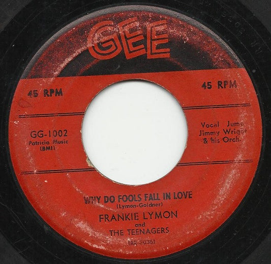 Frankie Lymon & The Teenagers - Why Do Fools Fall In Love / Please Be Mine - 7" Single | Vinyl