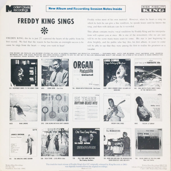 Freddy King - Freddy King Sings | Pre-Owned Vinyl