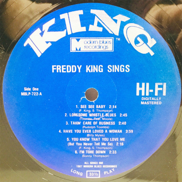 Freddy King - Freddy King Sings | Pre-Owned Vinyl