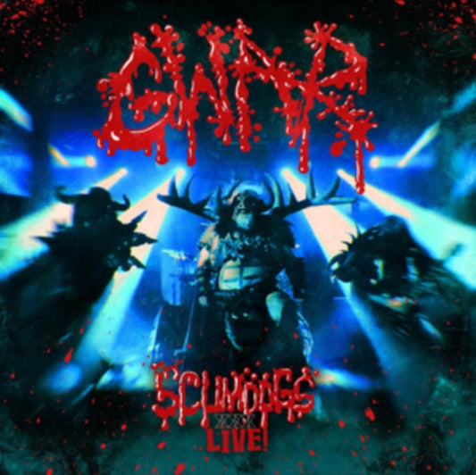 GWAR - Scumdogs XXX Live (2LP/BLUE MARBLED VINYL) | Vinyl