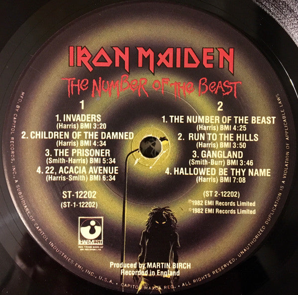 Iron Maiden - The Number Of The Beast | Vintage Vinyl