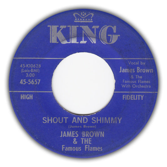 James Brown & The Famous Flames - Shout And Shimmy / Come Over Here - 7" Single | Vinyl