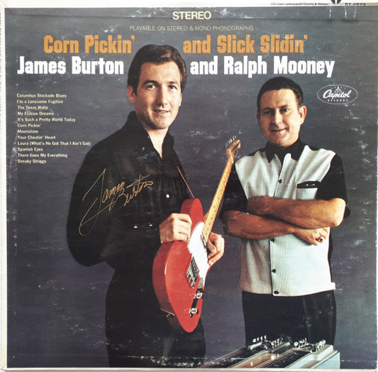 James Burton And Ralph Mooney - Corn Pickin' And Slick Slidin' | Vintage Vinyl