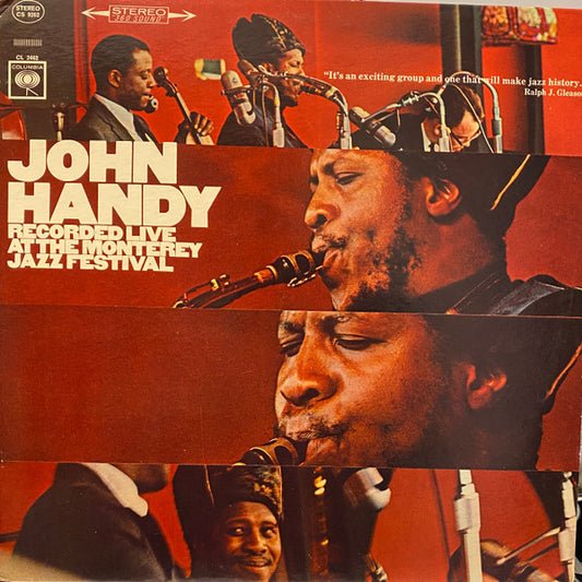 John Handy - Recorded Live At The Monterey Jazz Festival | Pre-Owned Vinyl