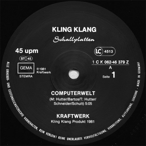 Kraftwerk - Computerwelt