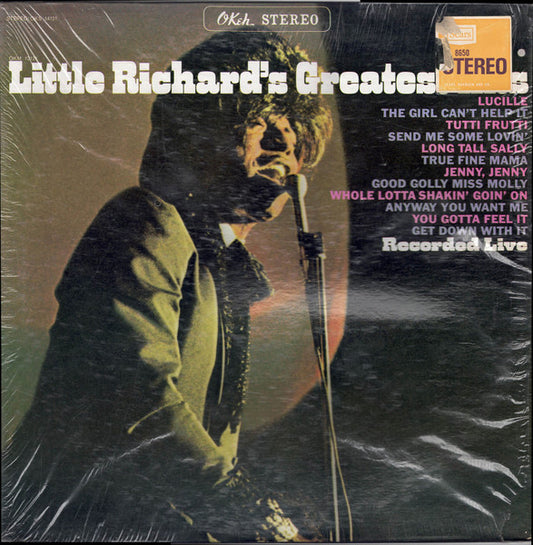 Little Richard - Little Richard's Greatest Hits Recorded Live | Pre-Owned Vinyl