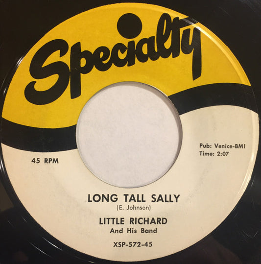 Little Richard And His Band – Long Tall Sally / Slippin' And Slidin' (Peepin' And Hidin') - 7" Single | Vinyl