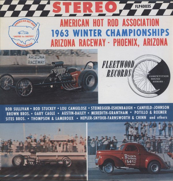 American Hot Rod Association 1963 Winter Championships Arizona Raceway - Phoenix, Arizona | Pre-Owned Vinyl