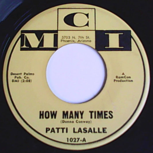 Patti LaSalle - How Many Times / For The Love Of Mike - 7" Single | Vinyl