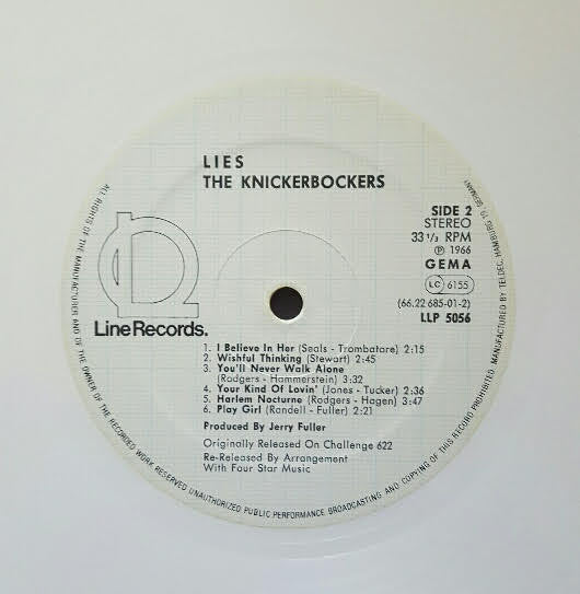 The Fabulous Knickerbockers – Lies | Pre-Owned Vinyl