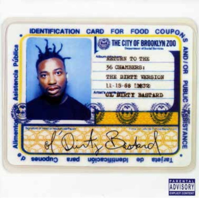 Ol' Dirty Bastard -  Return to the 36 Chambers | New Vinyl