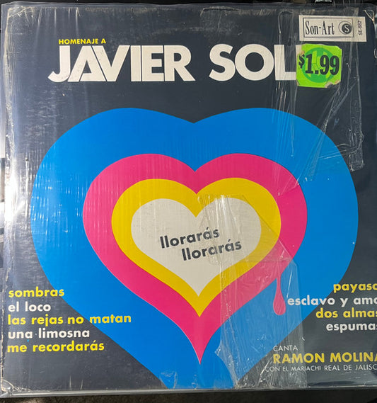 Ramón Molina - Homenaje A Javier Solis | Vintage Vinyl