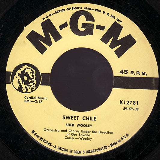 Sheb Wooley - Sweet Chile / More - 7" Single | Vinyl