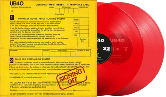 UB40 - Signing Off (Clear Vinyl, Red) | Vinyl