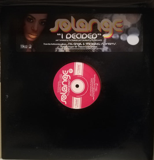 Solange (2) - I Decided - 12" Single | Vinyl