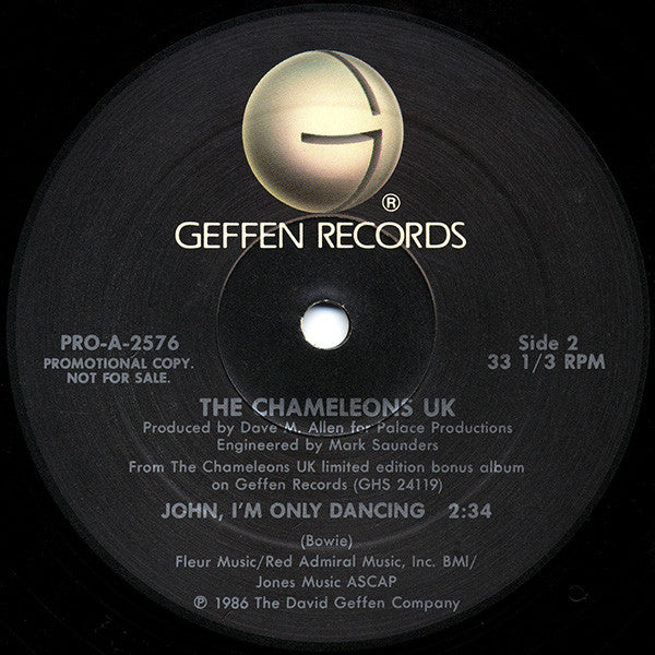 The Chameleons UK - Swamp Thing / John, I'm Only Dancing | Pre-Owned Vinyl