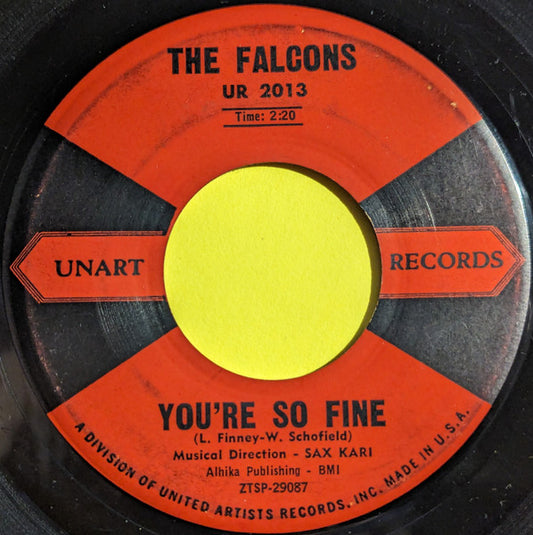 The Falcons - You're So Fine - 7" Single | Vinyl