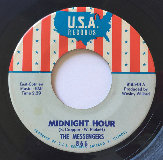 The Messengers (6) – Midnight Hour / Hard Hard Year - 7" | Vintage Vinyl