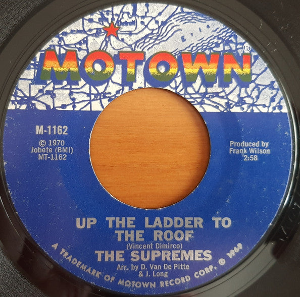 The Supremes - Up The Ladder To The Roof | Vintage Vinyl 7"