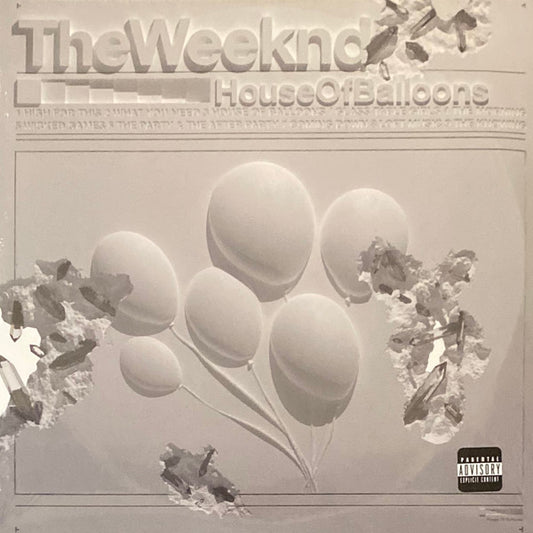 The Weeknd - House Of Balloons 10th Anniversary Reissue Clear 2LP - Sealed | New Vinyl