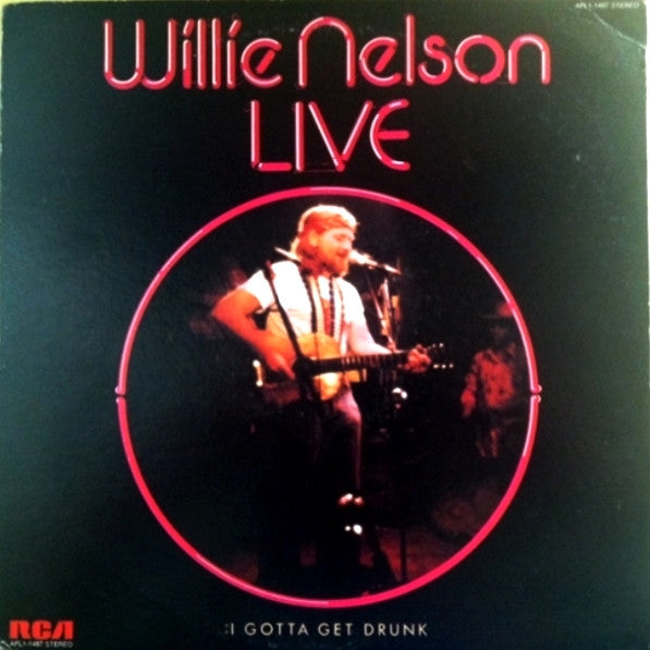 Willie Nelson - I Gotta Get Drunk-Live | Vintage Vinyl