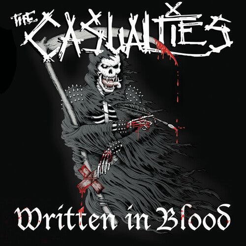 The Casualties - Written In Blood - White | Vinyl